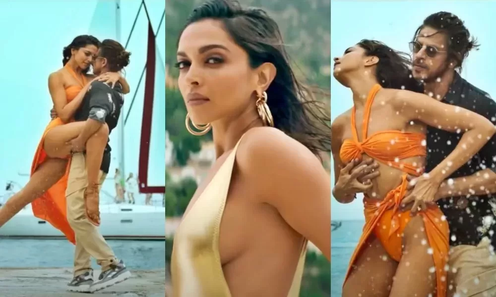 Deepika Padukone Hot in Besharam Rang Song